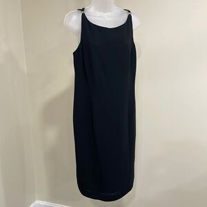 NWOT Dana Buchman Little Black Dress. Size 10 M medium